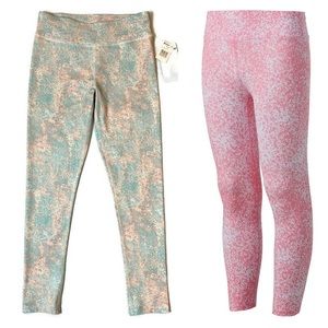 Academy Layer 8 Pebble Print 7/8 Athletic Leggings